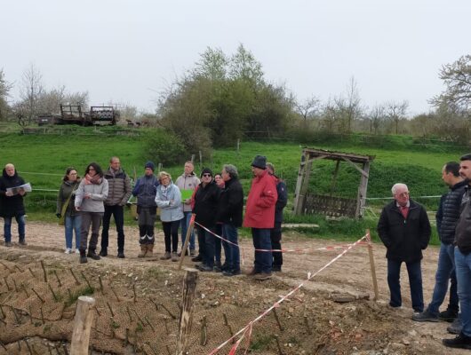 Naturalisation du cours d’eau / lavoir