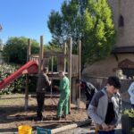 Travaux aire de jeu de la laube