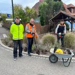 De belles fleurs pour notre village